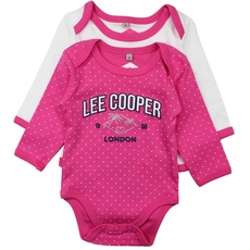 Lee Cooper Baby-Mädchen LC11878 S1 BODYSET, Fushia, 12
