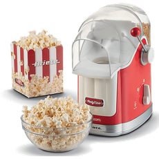 Ariete 2958R Popcorn Maker Party Time Rot; Popcornmaschine