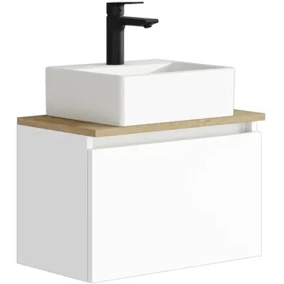 Baikal MAIA, Holz Keramik Melamin, 16 mm, weiß, 50 cm