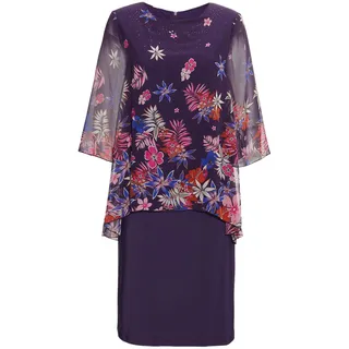GOLDNER Etuikleid Floral Lila 20
