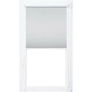 Verdunklungsrollo mit Kassette und seitlichen Leisten 100% Black Out Thermorollo (hellgrau, 90x200 cm) - Hellgrau