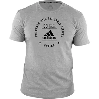 adidas Fællesskabslinje Grau/Schwarz S