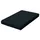 Topper-Spannbettlaken Jersey-Elasthan 180 x 200 - 200 x 220 cm schwarz