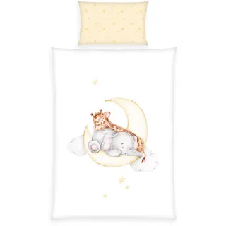 Herding Bettwäsche-Set Sleeping on the moon - mehrfarbig ¦ Maße cm B: 100 H: 1