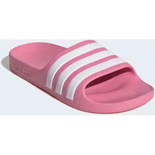 adidas Badesandale ADIDAS SPORTSWEAR "AQUA ADILETTE", Damen, Gr. 35, pink (bliss pink, ftwr weiß, bliss pink), Synthetik, Schuhe Badesandale, Badelatschen, für Kinder & Jugendliche, Topseller