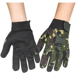 Long Keeper Fahrradhandschuhe Kinder –Sporthandschuhe Kinder Handschuhe für Fahrrad BMX Motocross Radfahren Klettern Fußball für Jungen Mädchen Kinder Teenager