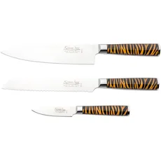 Katana Saya Katana Tiger KT-3167 3-teiliges Steakmesser-Set