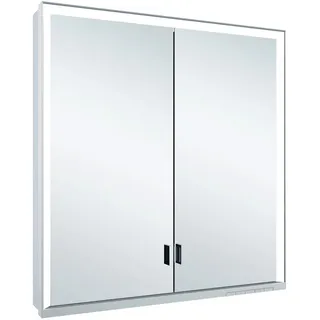 KEUCO Royal Lumos Spiegelschrank Wandvorbau 2-türig, lange Tür, 700mm, 14327172301, Ausführung: ohne Dali Steuerung