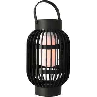 Solar Windlicht 2in1 mit tollem Flammen Effekt - Garten Laterne oder Tisch Leuchte