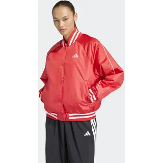 adidas Stadium Insulated Bomberjacke Rot L