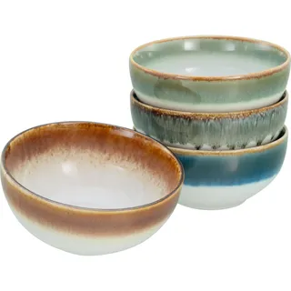 CreaTable Buddha Bowl Set mehrfarbig 4-tlg.