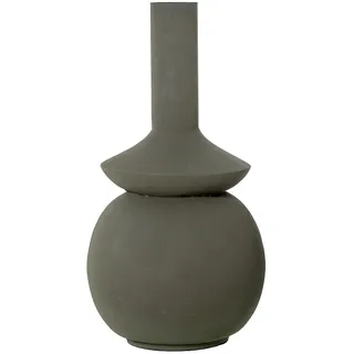 Bodenvase aus Metall, Eisen, Grün, Ø44 x 84,5 cm