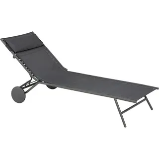 Lafuma Miami II Sonnenliege 198 x 77 x 31 cm Grau