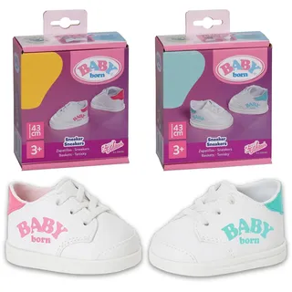 BABY BORN Sneakers 2 Weiß/Rot (838280)