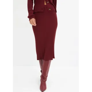 bonprix Strickrock, rot