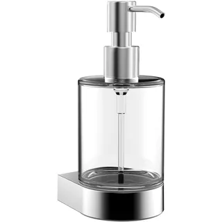 EMCO Flow Flüssigseifenspender Chrom Transparent