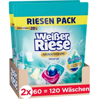 Weißer Riese Vollwaschmittel Caps 120 WL