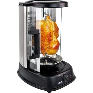 Dönergrill Drimexa | Schaschlik Grill | Rotisserie | Hähnchengrill | Fischgrill - Schwarz