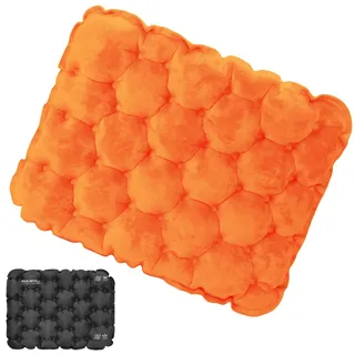 EULANT Velvet Aufblasbares Camping Sitzkissen, Ultralicht, 40D Nylon + Velvet Oberfläche, 45 x 33 cm, Mittelfest, Für Indoor und Outdoor, Zeitgenössisch