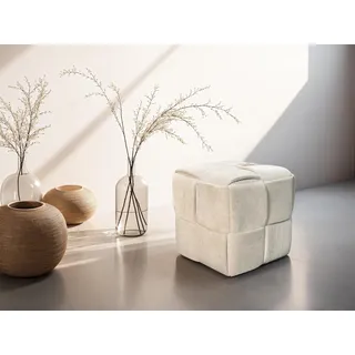 byLIVING Pouf URBAN, Cordbezug beige, ¦ Maße cm