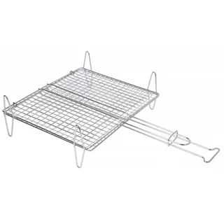 Sauvic 50x50 Cm Edelstahl-fischgrill Silber