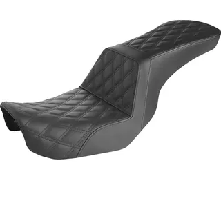 Saddlemen Step-up Harley Davidson Fld 1690 Abs Dyna Switchback 2012-2016 806-04-195 Motorradsitz - Black - One Size