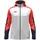 Kapuzenjacke Weiß/Coral/Marine 140
