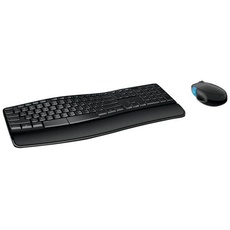 Microsoft Sculpt Comfort Desktop - keyboard and mouse set - Russian - Tastatur & Maus Set - Russich - Schwarz