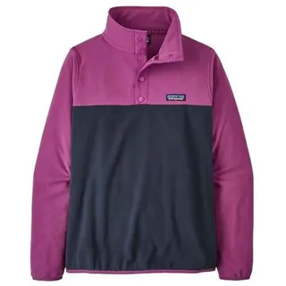 Patagonia Damen Fleecejacke Micro D SNAP Pitch Blue - L