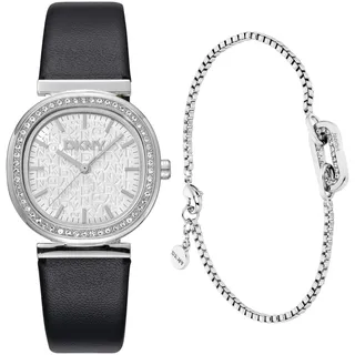 DKNY Evening Watch Set Leder 30 mm