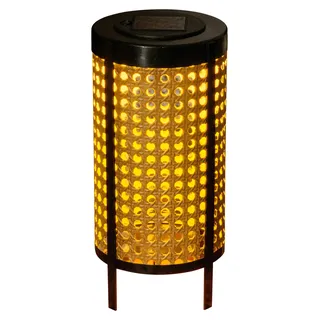 Solarleuchte Garten Laterne 26 cm Solarlampe Außen Außenleuchte Solar 5293901 - Naturbelassen
