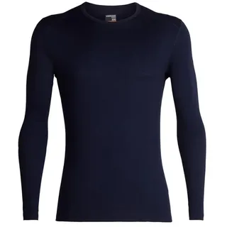200 Oasis Merino Langarm-baselayer - Midnight Navy - 2XL