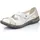 Rieker 46367 Damen Geschlossene Ballerinas Weiß Weiss/Grey 42 EU 8 UK