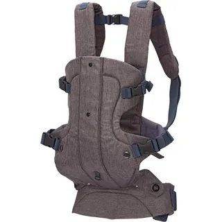 My Baby Lou Babytrage , Grau , Textil , Füllung: Baumwollfüllung , Rückentragefunktion, Bauchtragefunktion, gepolsterter Schultergurt, einfaches und schnelles Wechseln der Tragerichtung, gepolsterte und faltbare Kopf- und Nackenstütze , Baby on Tour, Babytragen & Tragetücher