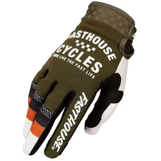 Fasthouse Speed Style Pacer Handschuhe - Olive / White - S
