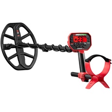 Minelab® Vanquish 540TM Pro-Pack Metalldetektor mit Wasserdichten Doppel-D-Spulen V12 (30 cm נ23 cm, 12” נ9”) und V8 (20 cm נ13 cm, 8” נ5”)