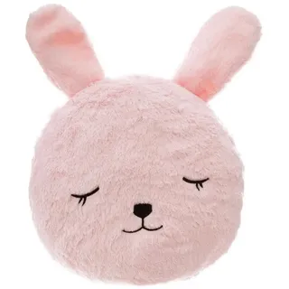 Atmosphera for kids Zierkissen 27 cm , Rosa , Textil , Animalprint , 27x27 cm , Babymöbel & Kindermöbel, Babyzimmer, Kinderzimmer Deko