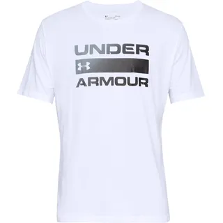 Under Armour Herren TEAM Issue Wordmark SS white -pitch gray black XXL