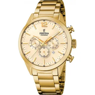 Herrenuhr FESTINA 20633/4, gold, sportlich