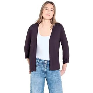 CECIL Damen B321321 Bolero Strickjacke, aubergine red, M