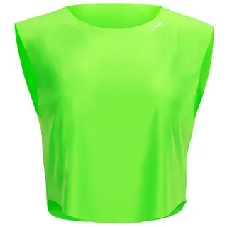 Winshape Damen Functional Light Cropped Top Aet115 T-Shirt, Neon-grün, XL