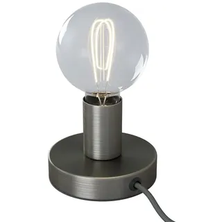 Creative Cables Posaluce Metall Tischlampe - Satin Titanium - One Size