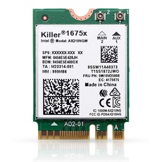 HighZer0 Electronics Killer Wi-Fi 6E AX1675x Tri Band AX210 M.2 2230 Bluetooth 5.3 WiFi Card (Single Pack)