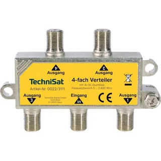 TechniSat 4-Wege Verteiler (0022/3111)