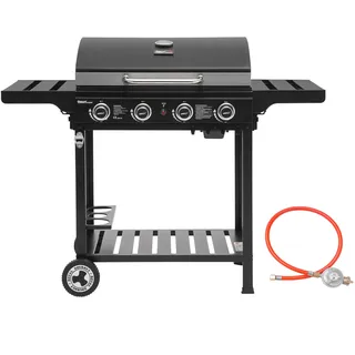 Royal Gourmet Gasgrill 4 Brenner schwarz