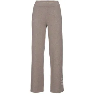 ELBSAND Strickhose Damen taupe Gr.48/50