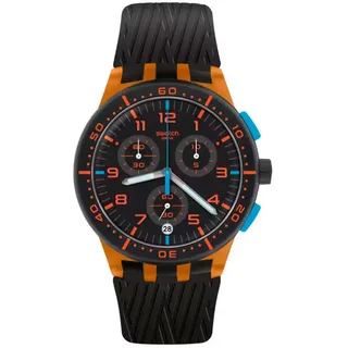 Swatch Suso401 Quartz 3 Atm 42 Mm Uhr - Brown / Black / Black - One Size