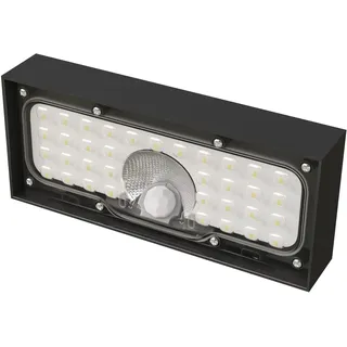 EMOS LED Solarlampe BRIXO schwarz 900 lm mit Bewegungsmelder