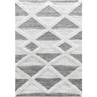 Ayyildiz Hochflorteppich Pisa 4709 Grau 200 cm x 290 cm