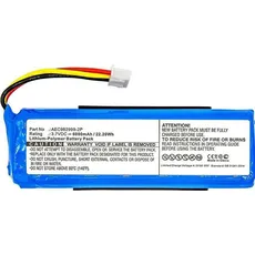 CoreParts Battery for Jbl Speaker (1 Zellen, 6000 mAh), Notebook Akku, Blau